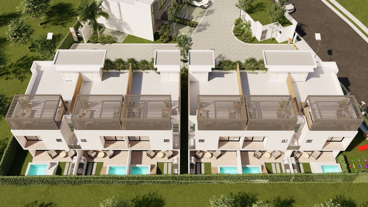 Townhouses en White Sands, Bávaro - Punta Cana