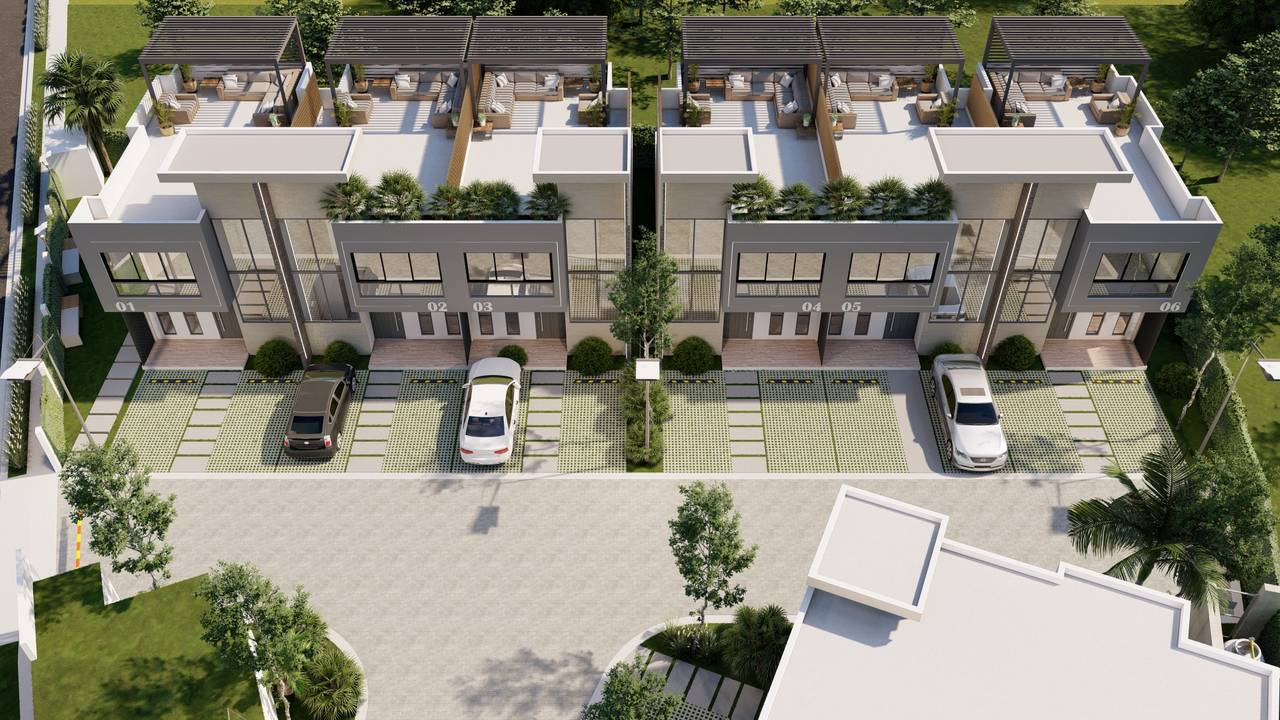 Townhouses en White Sands, Bávaro - Punta Cana