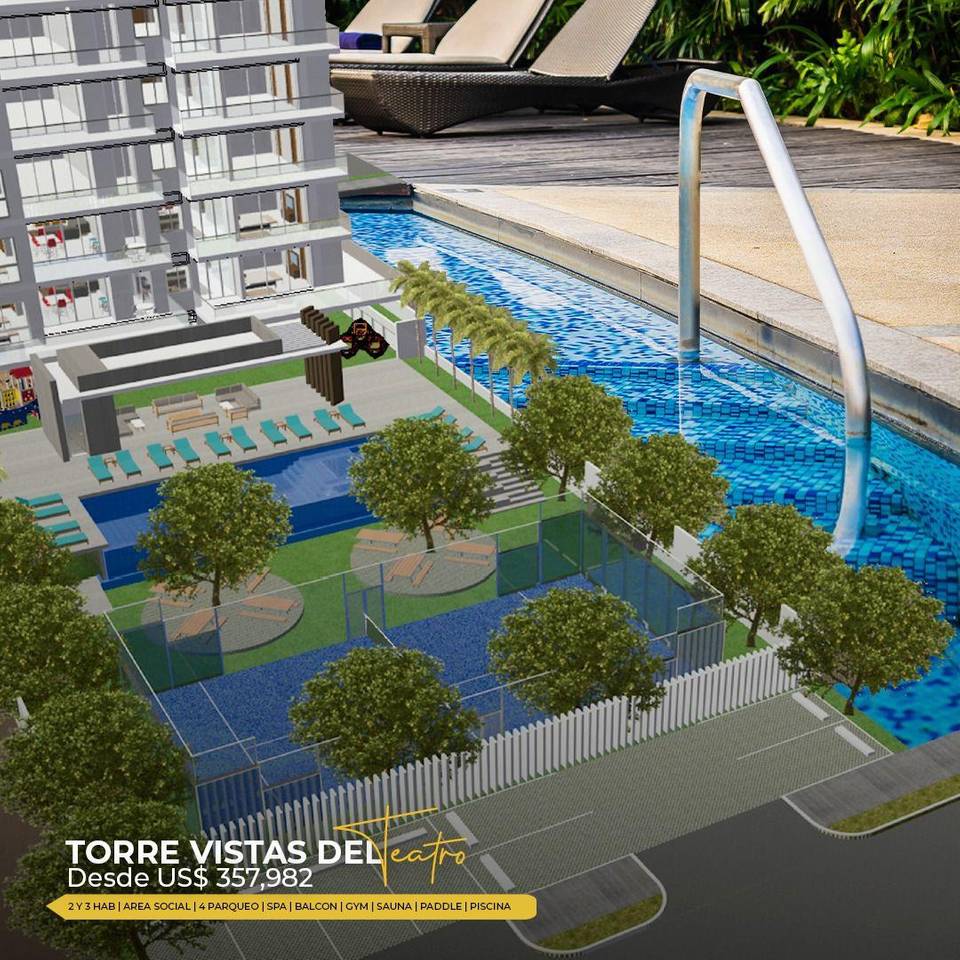 Torre de apartamentos de lujos
