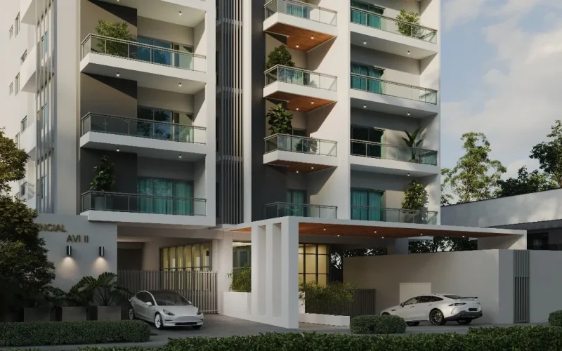 Apartamentos en Bella Vista Norte con áreas sociales en azotea