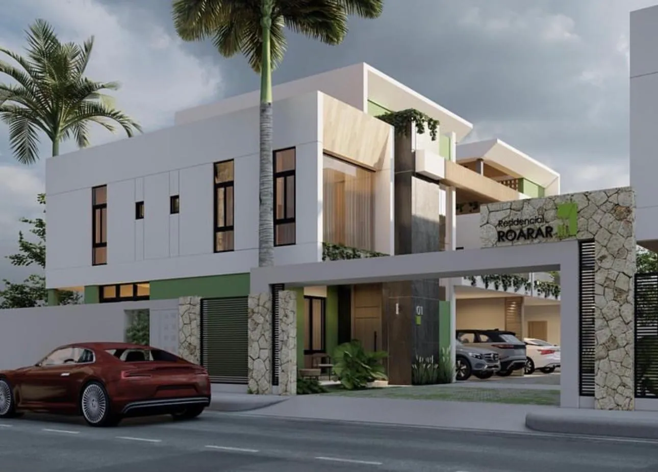 Residencial cerrado de 4 viviendas en Prado Oriental