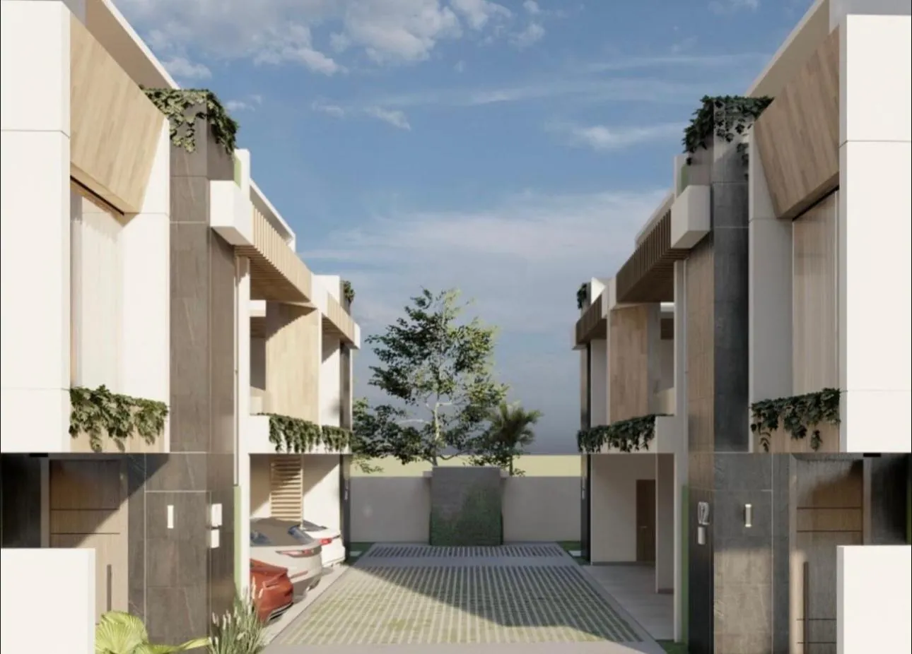 Residencial cerrado de 4 viviendas en Prado Oriental
