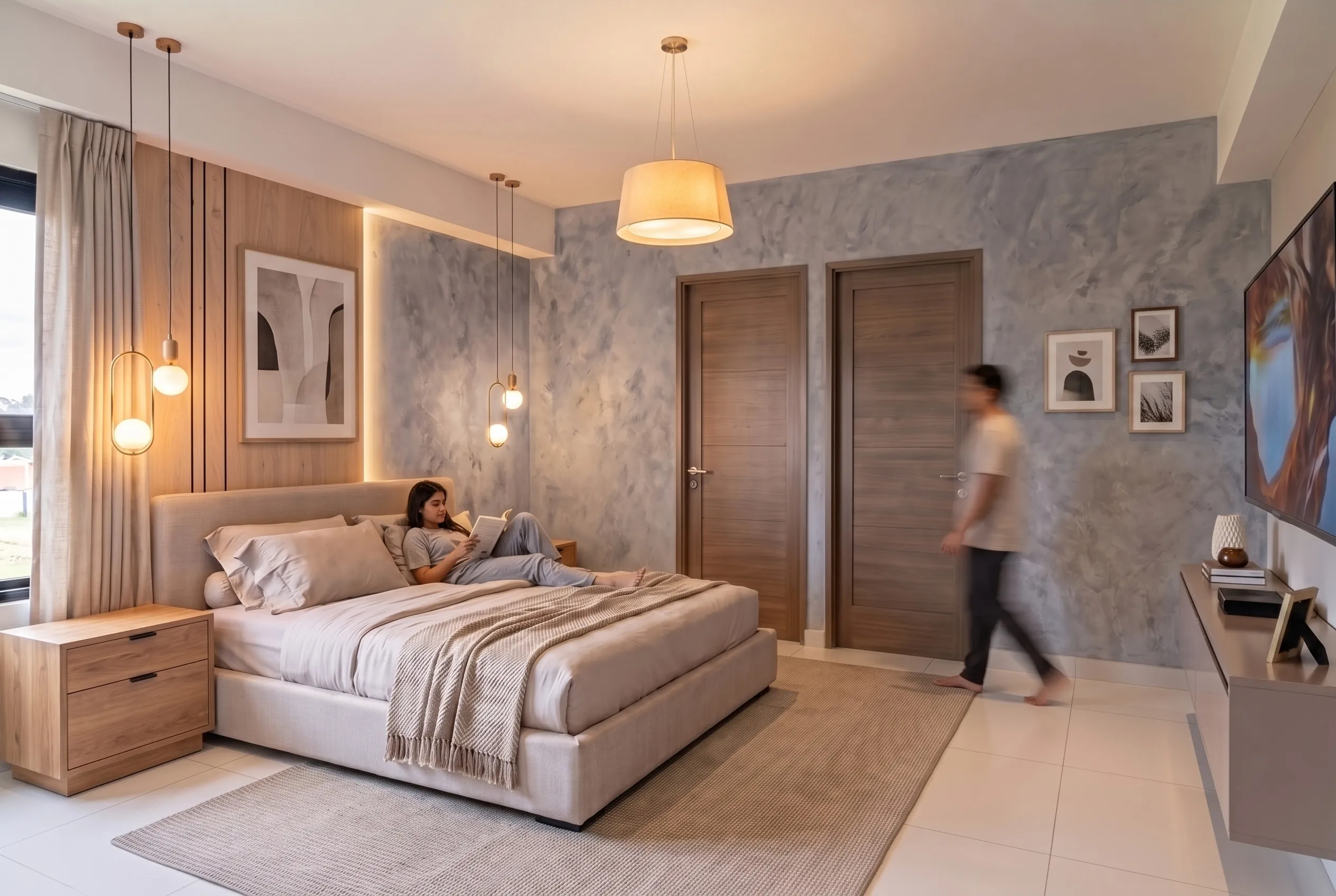 Apartamentos modernos en Residencial DM-V con vista al mar